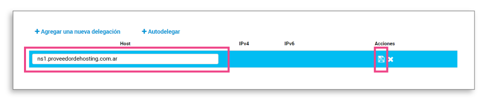 delegacion paso 4.1 dns via hosting