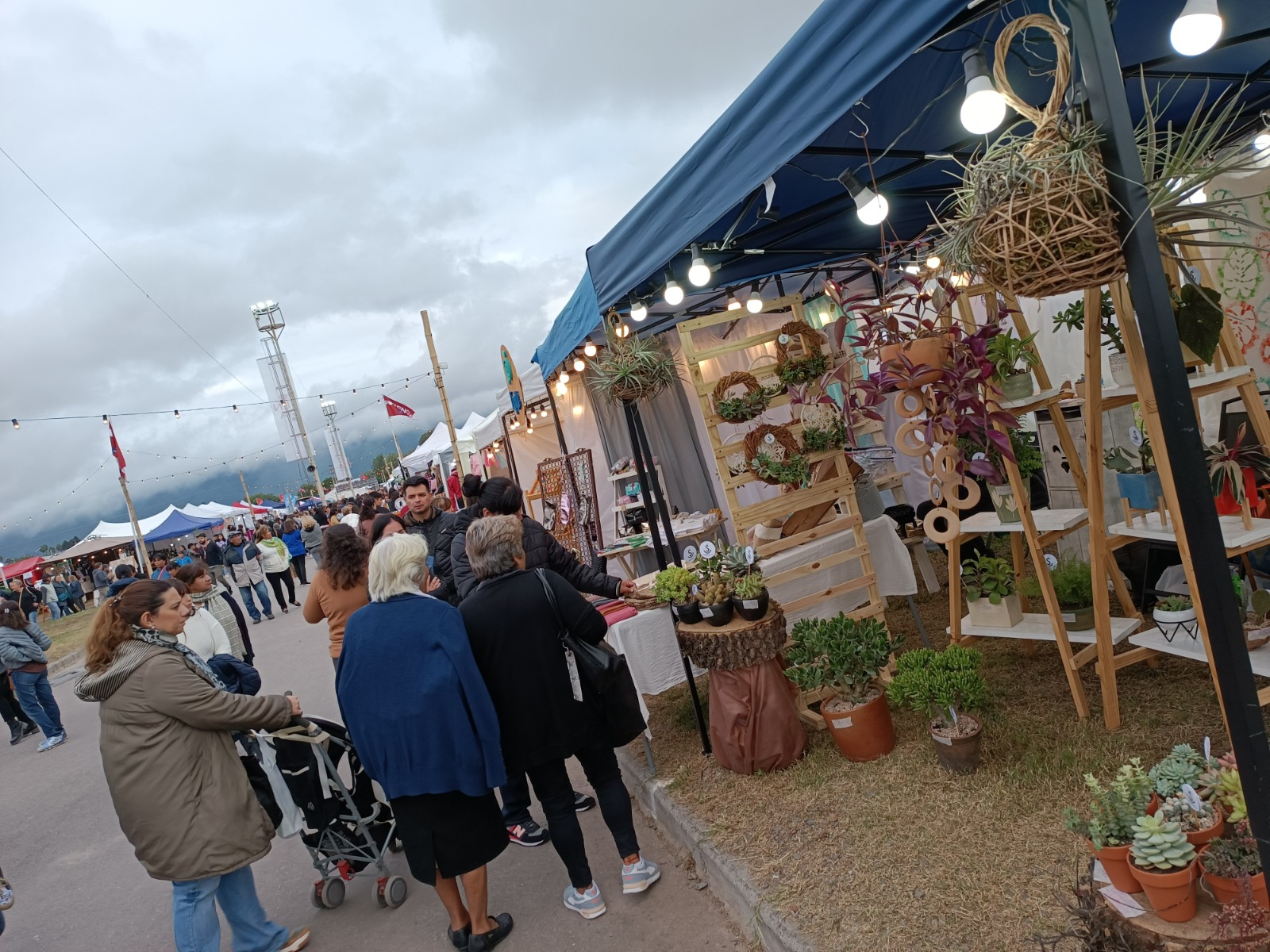 Stands de emprendedores salteños en la feria potencia  2023