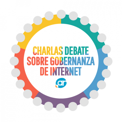 Logo charlas debate sobre gobernanza de internet