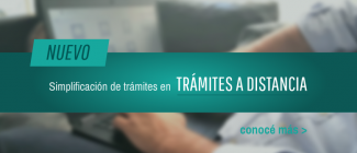 NUEVO Simplificación de trámites en TRÁMITES A DISTANCIA