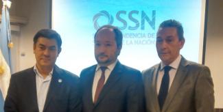 Foto representantes NIC Argentina y SSN Foto representantes NIC Argentina y SSN