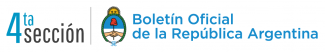 4ta sección Boletín Oficial de la República Argentina 4ta sección Boletín Oficial de la República Argentina