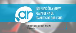 Integración a nueva plataforma de Trámites de Gobierno