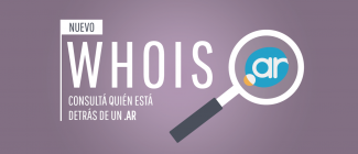 Nuevo Whois. Consultá quién está detrás de un .ar