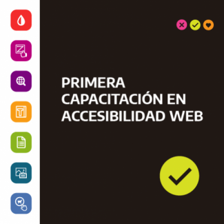 Primera capacitación en accesibilidad web