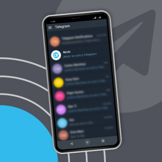 ¡NIC ar se unió a Telegram!